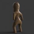 Printable Scenery - Maori Statue