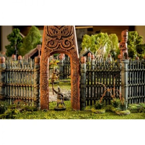 Printable Scenery - Maori Gate