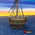 Printable Scenery - Dhow