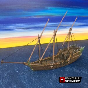 Printable Scenery - Dhow