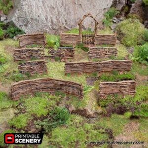 3D Printed Middle Earth Medieval Age Of Sigmar Frostgrave Mordheim Warhammer Pillage tabletop battlefield scenery by The Artificers Forge