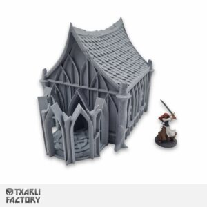 Elven fantasy battlefield scenery by The Artificers Forge