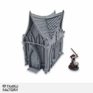 Elven fantasy battlefield scenery by The Artificers Forge