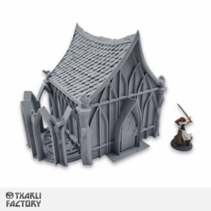 Elven fantasy battlefield scenery by The Artificers Forge