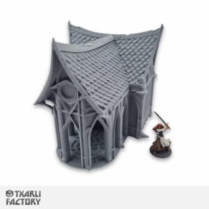 Elven fantasy battlefield scenery by The Artificers Forge