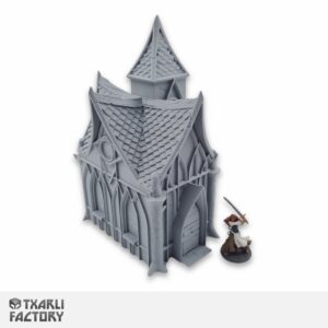 Elven fantasy battlefield scenery by The Artificers Forge