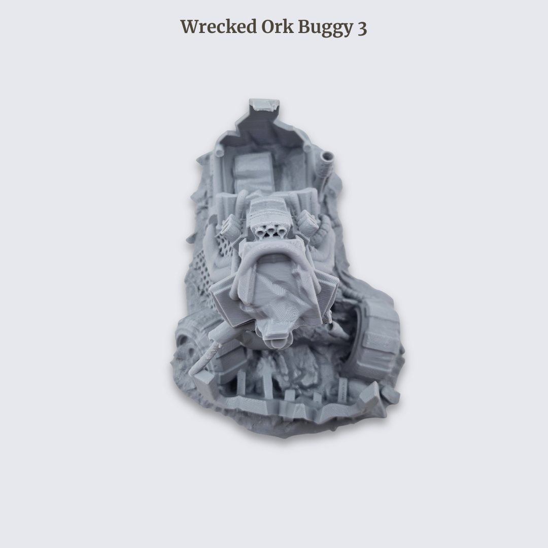 Sci-fi grimdark wargaming terrain – 28mm 3D printed battlefield scenery by The Artificers Forge
