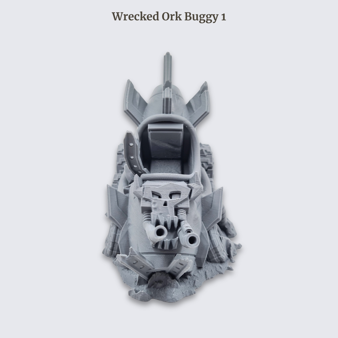 Sci-fi grimdark wargaming terrain – 28mm 3D printed battlefield scenery by The Artificers Forge