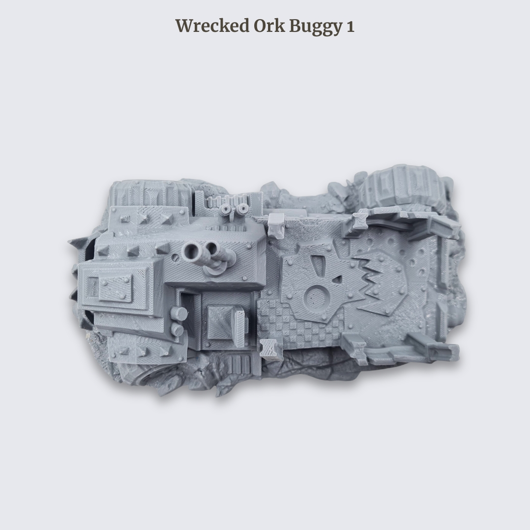 Sci-fi grimdark wargaming terrain – 28mm 3D printed battlefield scenery by The Artificers Forge