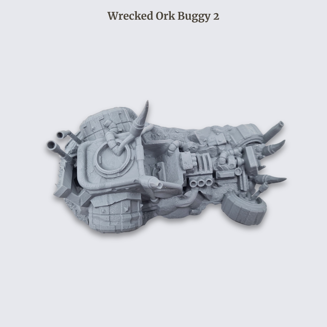 Sci-fi grimdark wargaming terrain – 28mm 3D printed battlefield scenery by The Artificers Forge