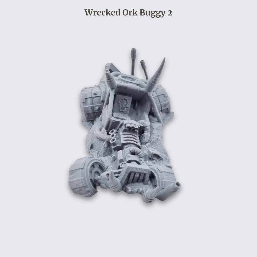 Sci-fi grimdark wargaming terrain – 28mm 3D printed battlefield scenery by The Artificers Forge