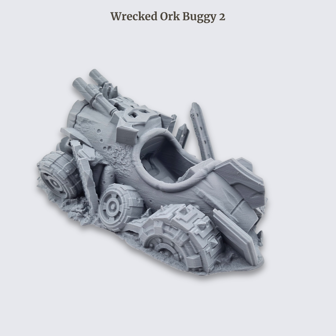 Sci-fi grimdark wargaming terrain – 28mm 3D printed battlefield scenery by The Artificers Forge