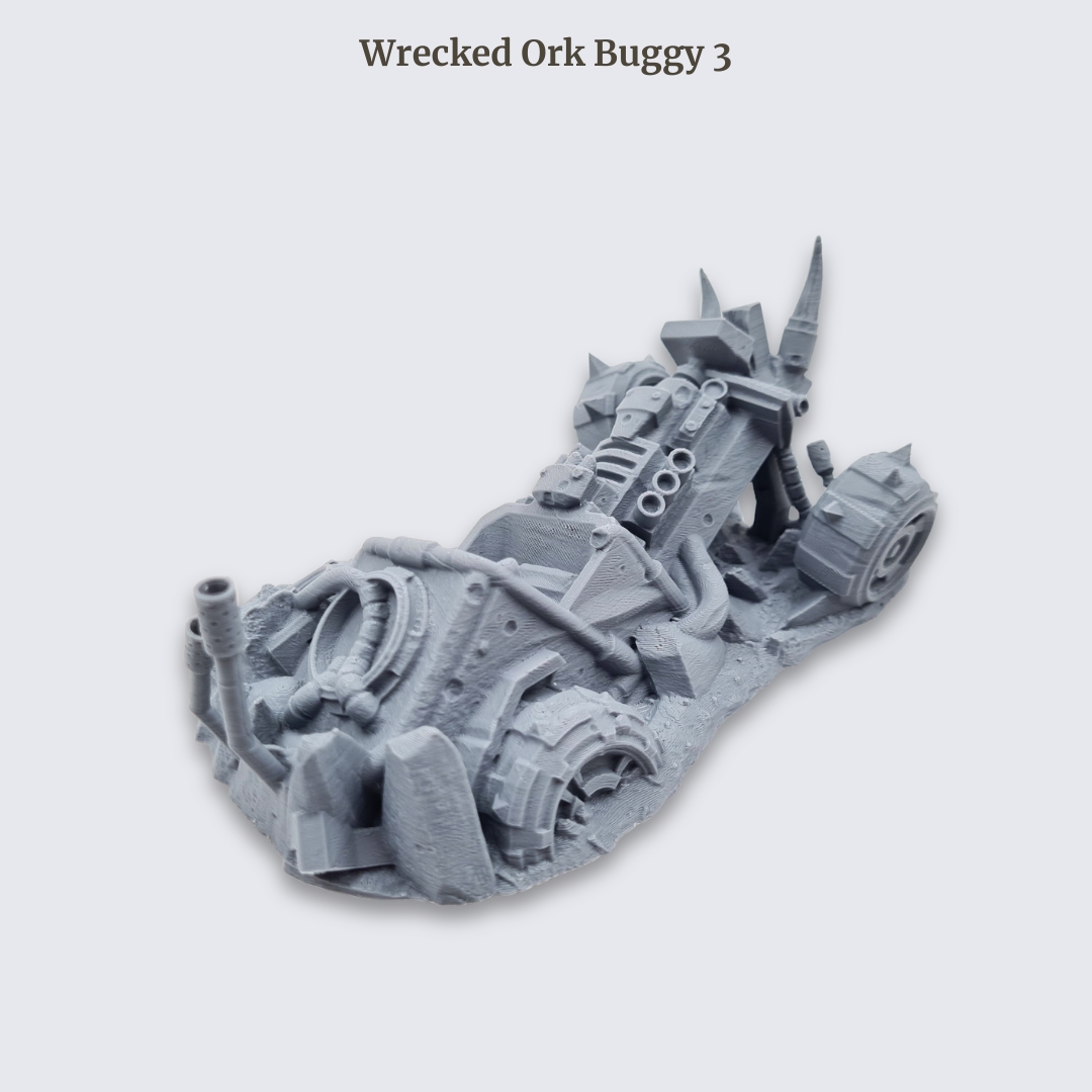 Sci-fi grimdark wargaming terrain – 28mm 3D printed battlefield scenery by The Artificers Forge