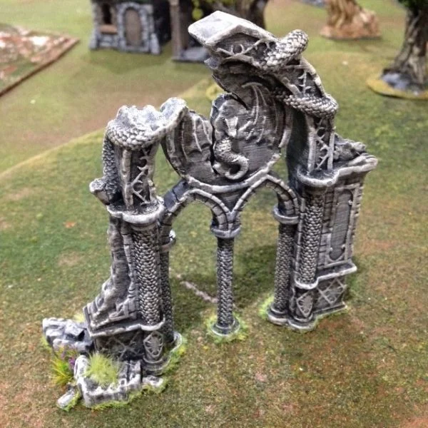 3D Printed Fantasy Terrain Age Of Sigmar Frostgrave Mordheim Warhammer tabletop battlefield scenery by The Artificers Forge