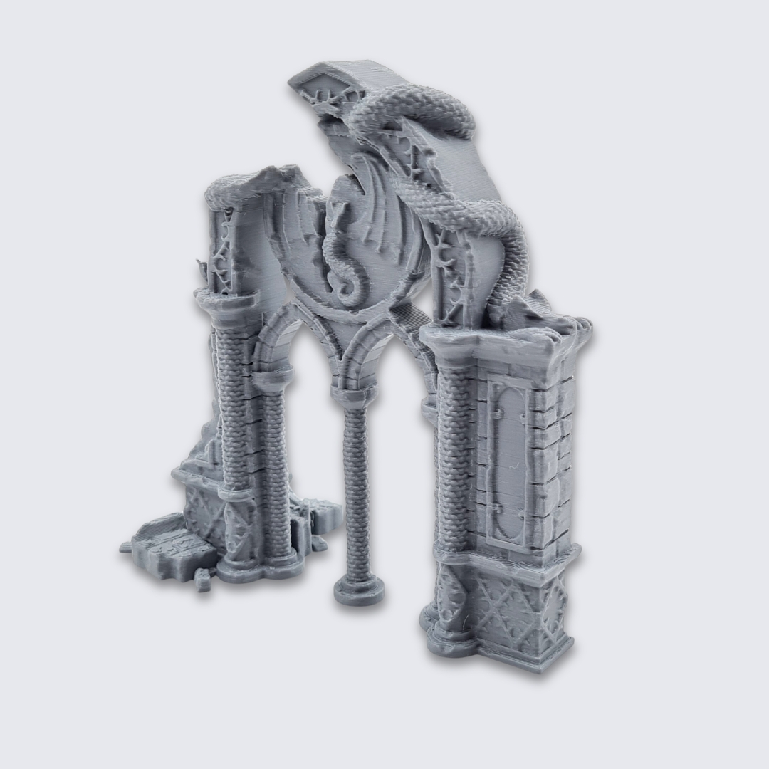 3D Printed Fantasy Terrain Age Of Sigmar Frostgrave Mordheim Warhammer tabletop battlefield scenery by The Artificers Forge