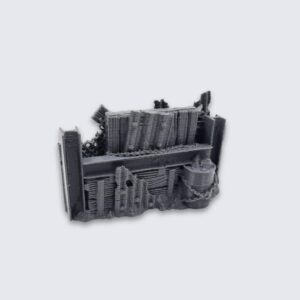 Sale Item Printable Scenery Junkfort Fence Fallout 28mm