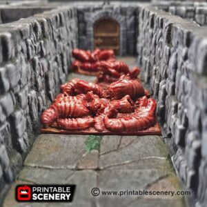 3D Printed Fantasy Monsters DnD Pathfinder Mordheim Warhammer tabletop battlefield scenery by The Artificers Forge