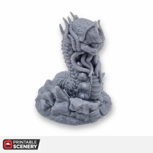 3D Printed Fantasy Monsters DnD Pathfinder Mordheim Warhammer tabletop battlefield scenery by The Artificers Forge
