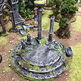 3D Printed Fantasy Terrain Age Of Sigmar Frostgrave Mordheim Warhammer tabletop battlefield scenery by The Artificers Forge