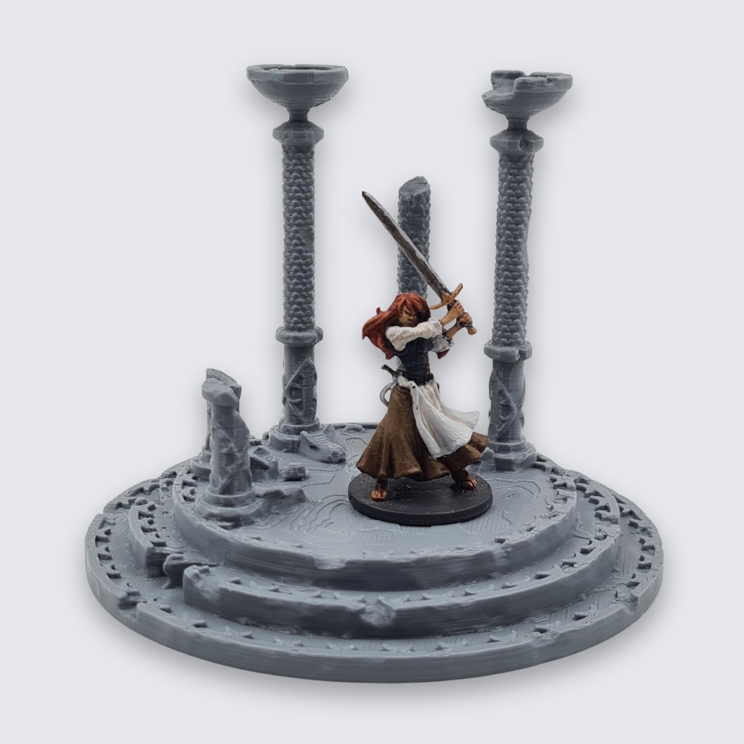 3D Printed Fantasy Terrain Age Of Sigmar Frostgrave Mordheim Warhammer tabletop battlefield scenery by The Artificers Forge