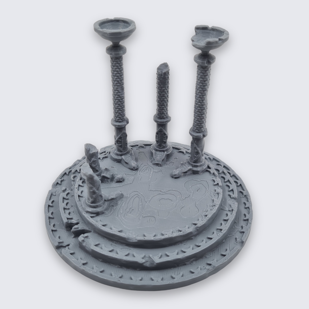 3D Printed Fantasy Terrain Age Of Sigmar Frostgrave Mordheim Warhammer tabletop battlefield scenery by The Artificers Forge