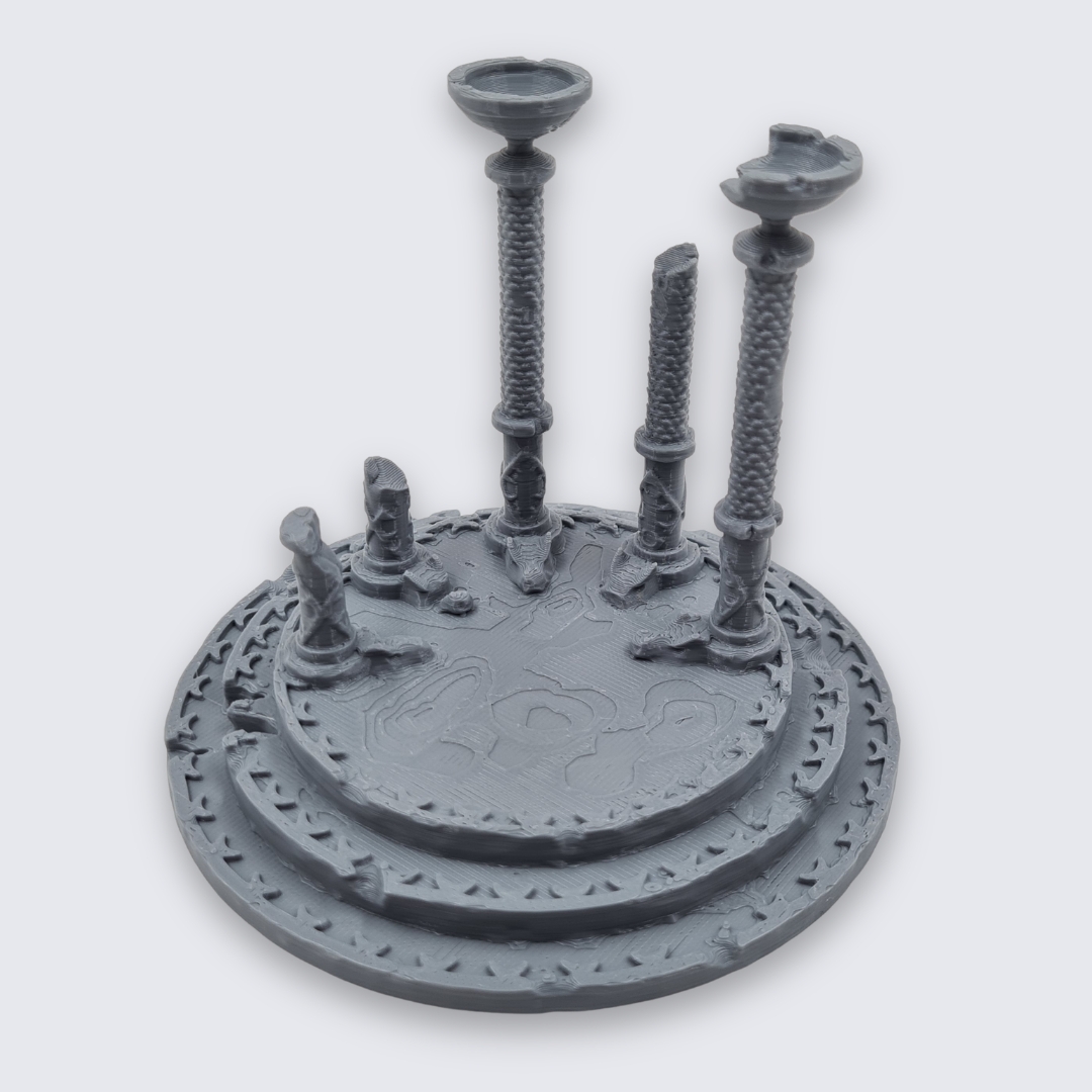 3D Printed Fantasy Terrain Age Of Sigmar Frostgrave Mordheim Warhammer tabletop battlefield scenery by The Artificers Forge