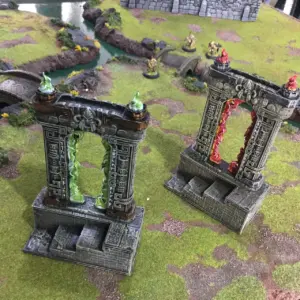 3D Printed Fantasy Terrain Age Of Sigmar DnD Frostgrave Mordheim Warhammer tabletop battlefield scenery by The Artificers Forge